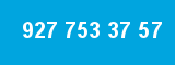 927 753 37 57 927 753 37 57